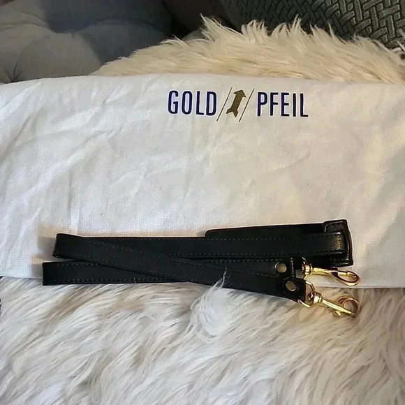 Gold Pfeil West Germany Black Leather Breif Case - Picture 11 of 11